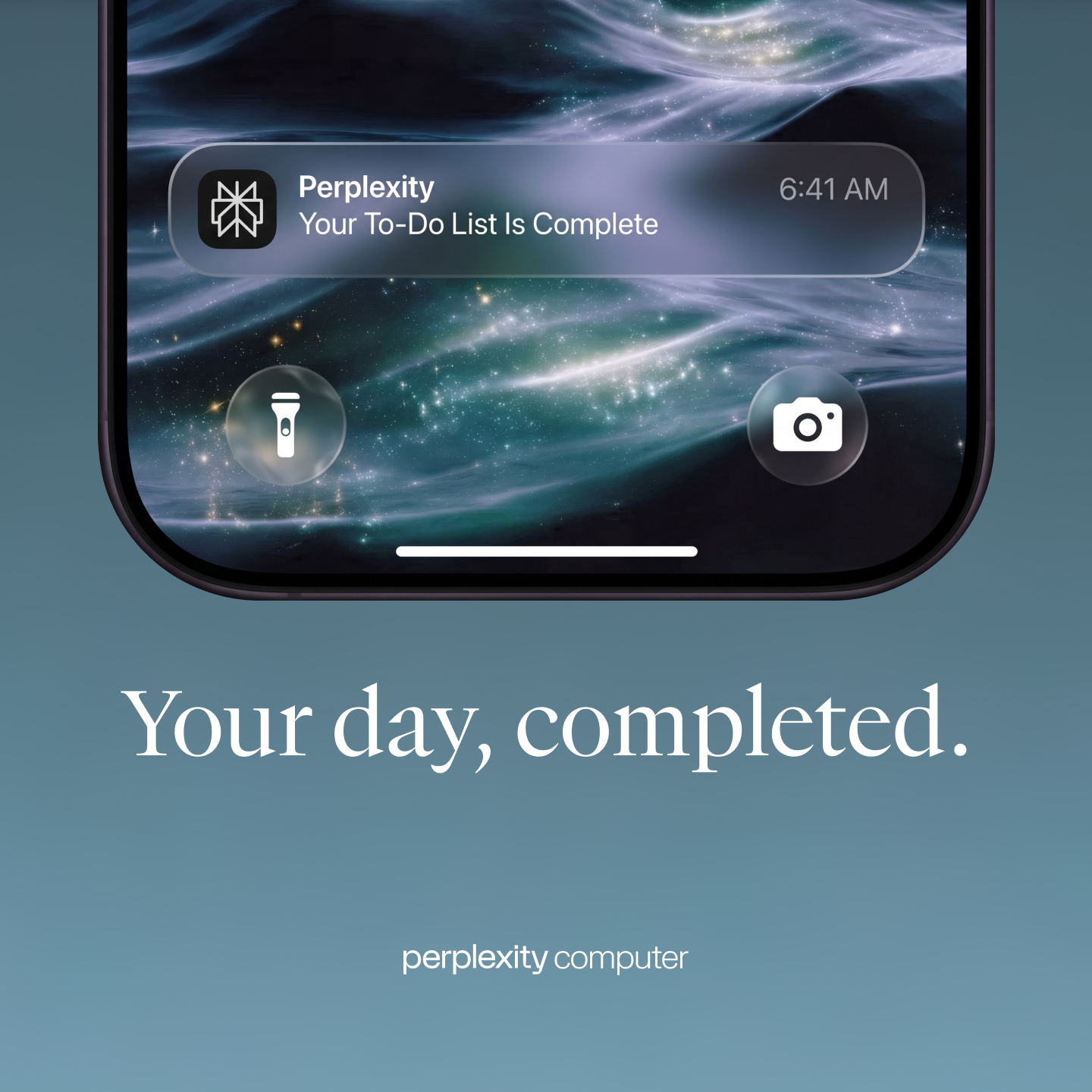 Perplexity Computer — Your day, completed.
